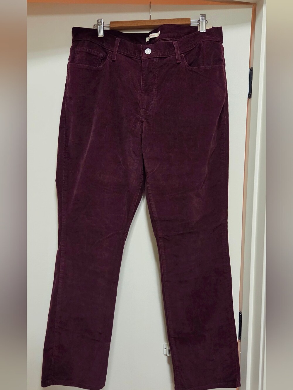Levi's Corduroy Pants in Burgundy 16